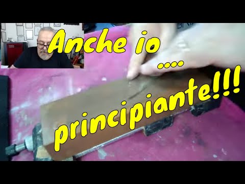 Affilatura del coltello. Un principiante alle prese con una piccola Deba.