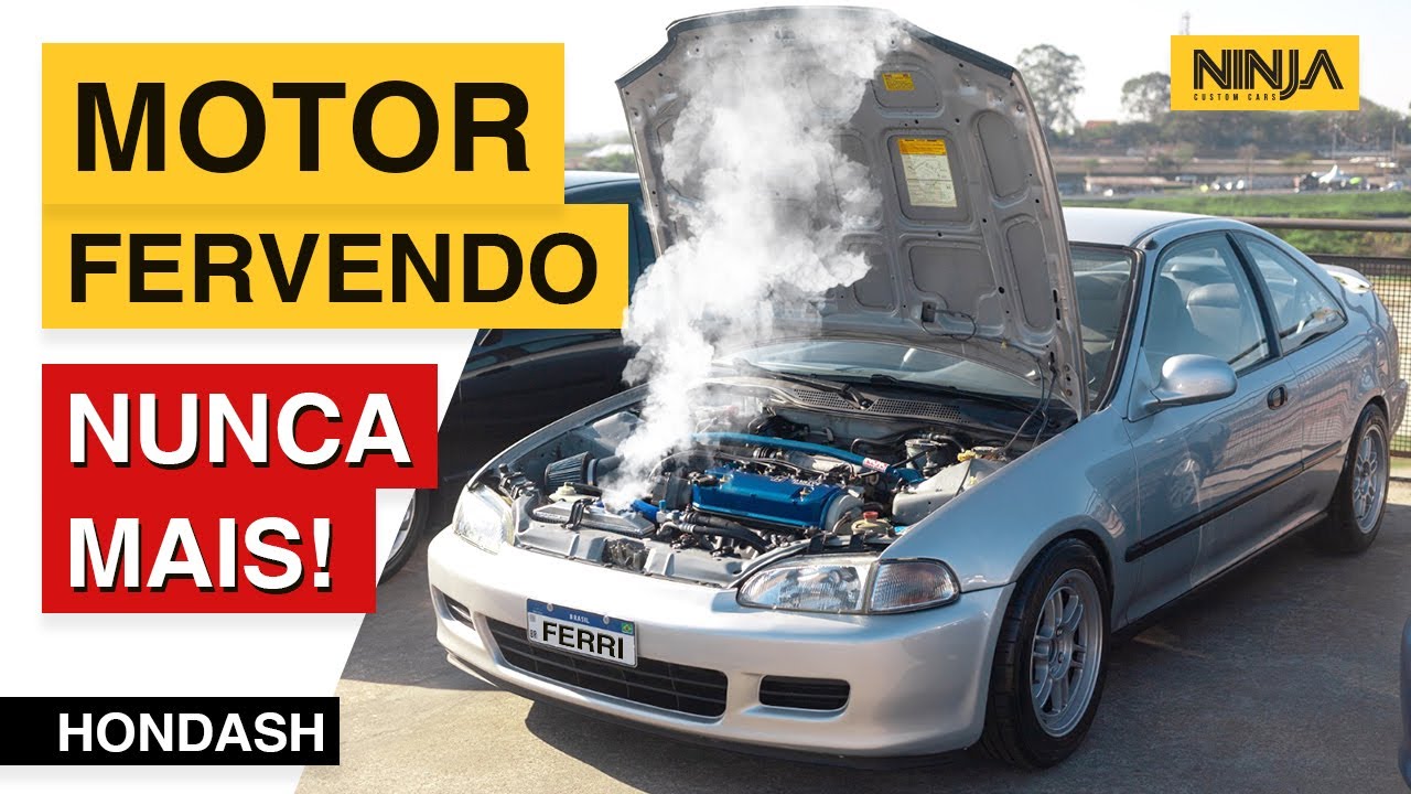 Como Evitar que o MOTOR FERVA e SUPERAQUEÇA - HONDASH