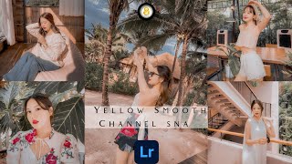 How to edit photo Yellow Smooth skin Smooth lightroom mobile Free Preset DNG | Preset Yellow Smooth screenshot 5
