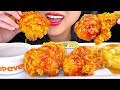 ASMR FRIED CHICKEN POPEYES HOT HONEY *SPICY & SWEET 먹방 MUKBANG Eating Sounds (NO TALKING)