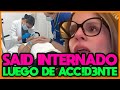 Said Palao sufre terrible accidente en pleno viaje y con Alejandra Baigorria en el hospital