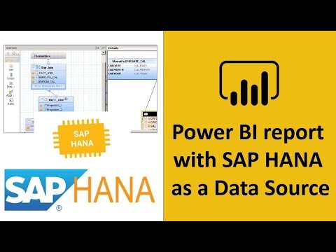 Power BI with SAP HANA as a data source | SAP HANA Power BI connector