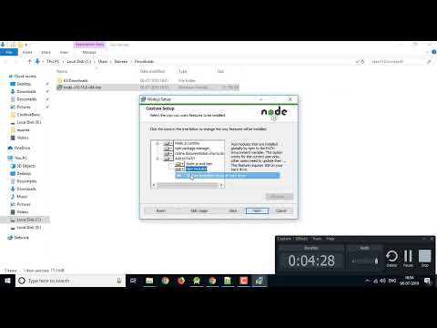 Installation of Node,NPM & Cordova for Hybrid Android Development