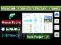 End-to-End Microsoft Fabric Project 🚀 | Step-by-Step Full Tutorial (Beginner to Advanced)