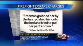 Officials: Firefighter believed to be serial rapist
