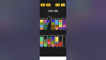 water sort puzzle - level 1585