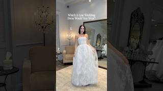 Which A-line Ines Di Santo Wedding Dress Would You Wear?