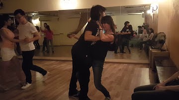 Jean leading Kamacho at Zouk Dance Academy Dec 2016