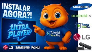 ✅ Como Instalar o App ULTRA PLAYER na TV LG, Samsung, Roku e Android TV – Passo a Passo 2025