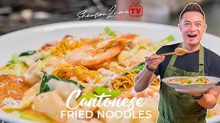 CANTONESE YEE MEE ( CANTONESE FRIED NOODLES) | SHERSON LIAN