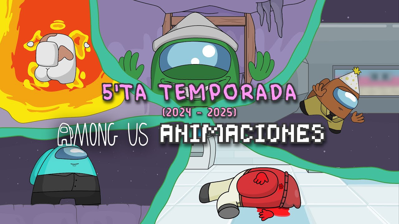 Auron y sus amigos | 5ta temporada (Recopilación de animaciones de Among Us)