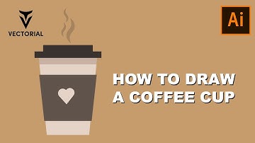 How to draw a Coffee Cup in Adobe Illustrator