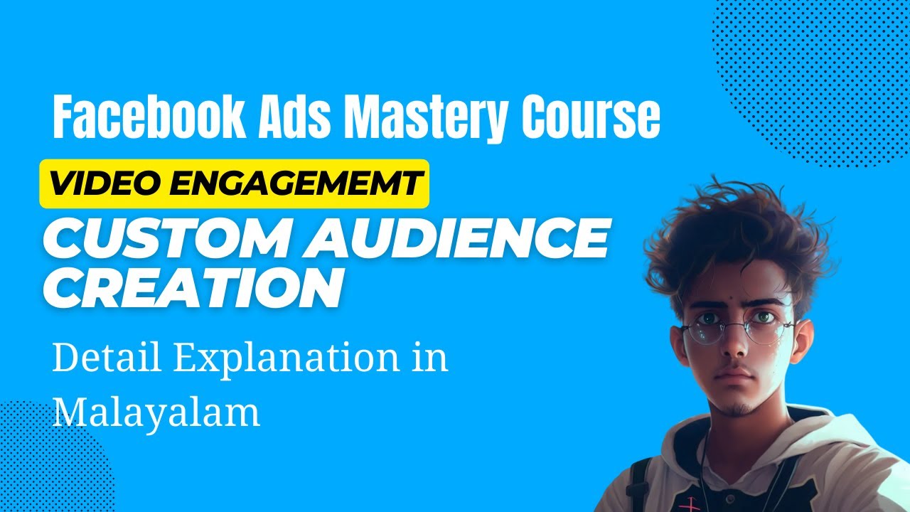 How to create custom audience in Facebook ads 2024 | Video Engagement ...