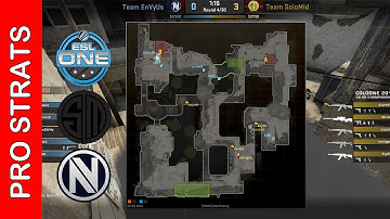Pro Strats : TSM Long Take vs EnvyUs (Dust2)