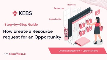 How to create Resource request - Opportunity of KEBS Deal Management- Step by Step guide |PSA Tool |