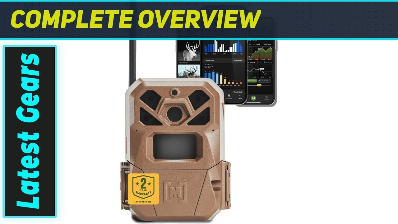 Фотоловушка Moultrie Edge 2 с поддержкой сотовой связи — лучшая 4G LTE камера для наблюдения за д...