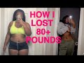 HOW I LOST 80+ LBS!! // My weight loss journey from a size 18 to 8 + TIPS