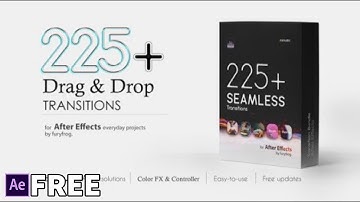 SEAMLESS TRANSITIONS V1.1 | Free After Effects Templates