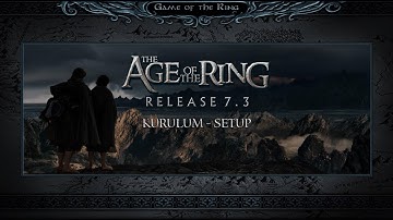 Age of the Ring Mod Kurulum - Setup