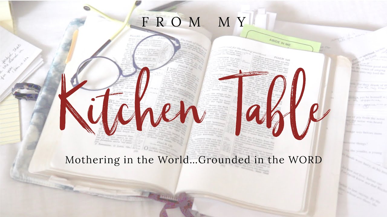 From My Kitchen Table [book trailer] - YouTube