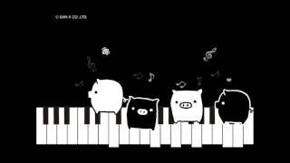 モノクロブー「鍵盤さんぽは楽しいなぁ」 - YouTube