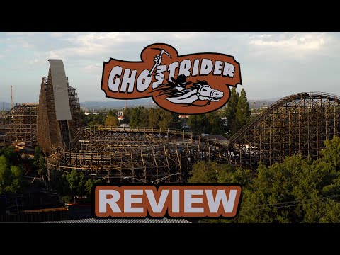 Video: Ghost Rider - Knott's Berry Farm -vuoristorata arvostelu