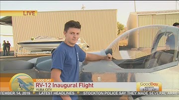 RV-12 Inaugural Flight