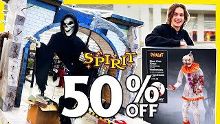 Spirit Halloween 2025 50% Off Sale Walkthrough + Haul | November 1st - Spirit Halloween 2025