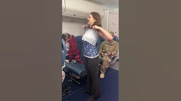She Did This On A Plane 