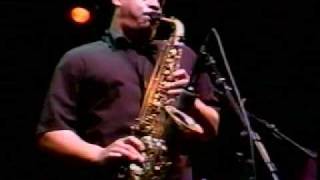 Video thumbnail of "Sam Kininger - Soulive - live - alto sax - funk - "Right On""