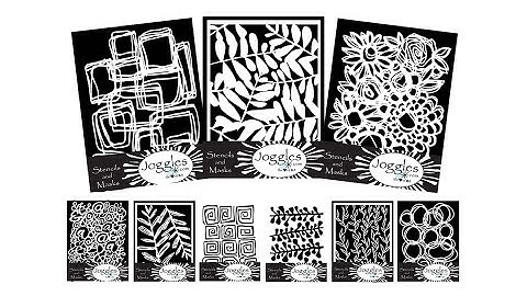 MORE New Joggles Stencils Designed By Elizabeth St. Hilaire by Joggles.com