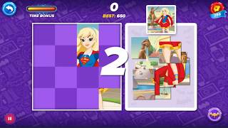 DCSHG Puzzle Game Badgirl Harley Quinn Katana Supergirl Wonder Woman Bumblebee screenshot 3
