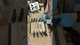 How I Glue Up Scroll Saw And Laser Portraits #shorts