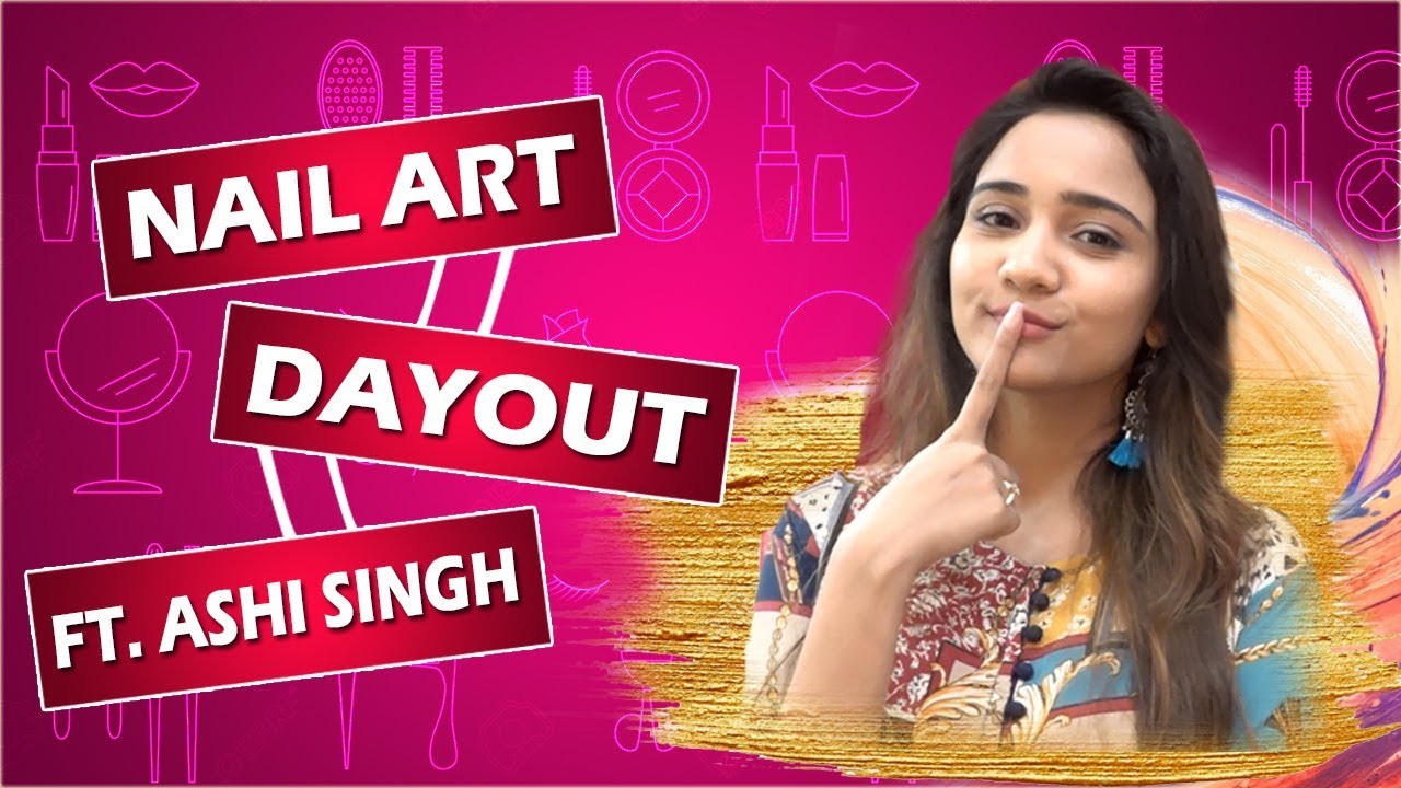 Ashi Singh Tries Naina Inspired Nail Art | Nail Art Segment - Hacks, Designs, Manicure | Exclusive