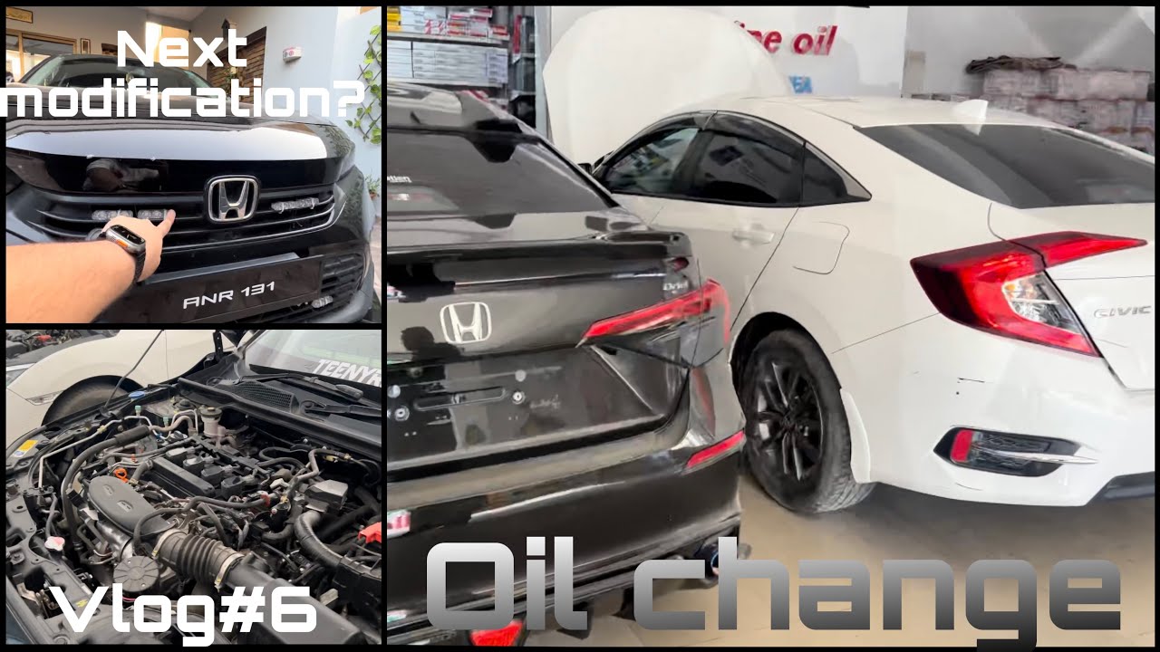 Civic Oil Change done? 👀 Total cost on oil change? Next
