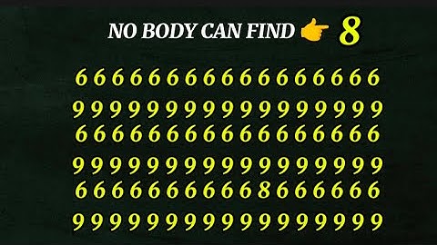 Can you find👀 numbers and letters | test your observation skills | 90% failed | #quiz #math #viral  