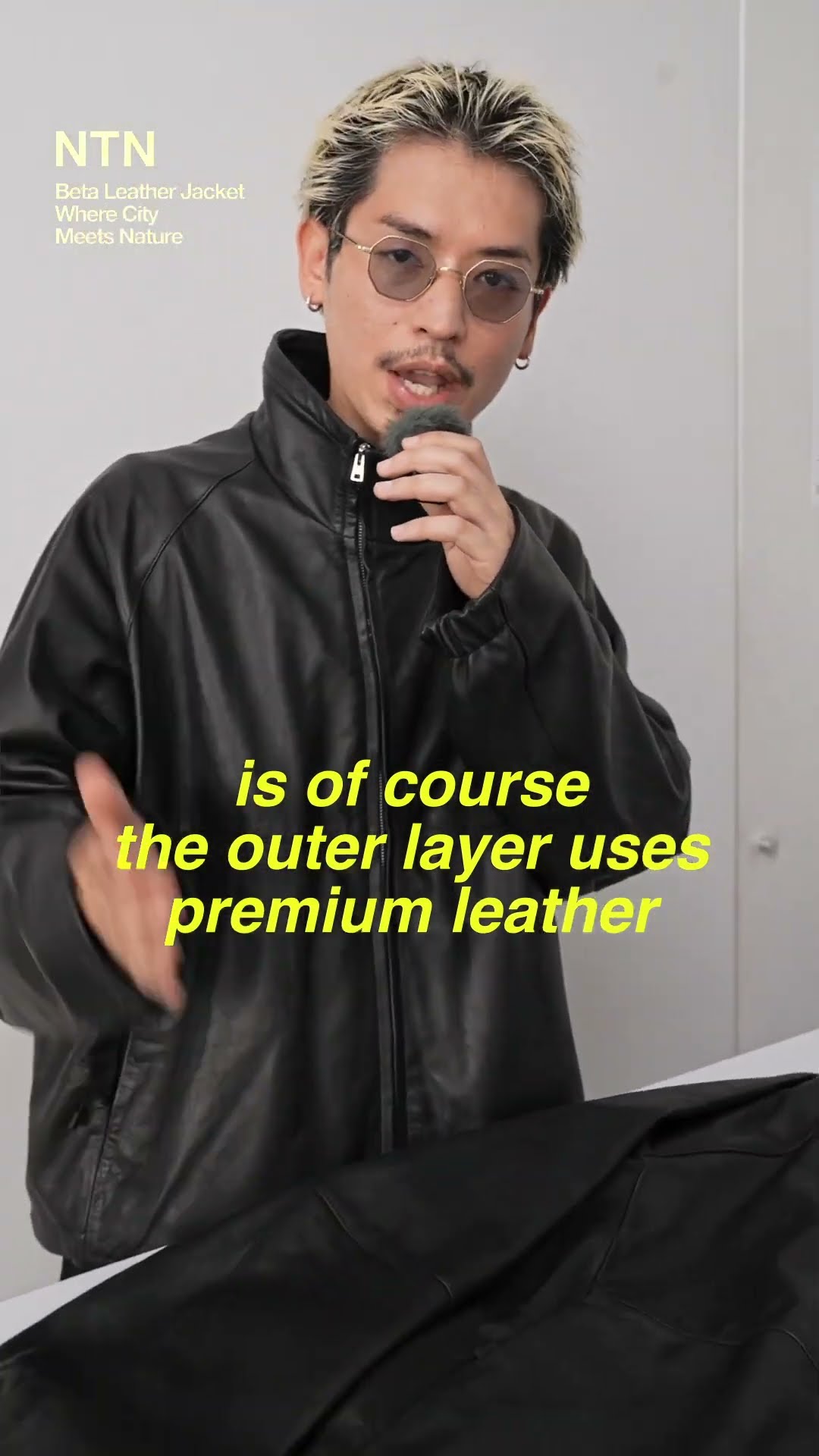 NTN】Beta Leather Jacket - YouTube