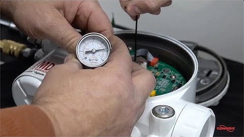 The Flowserve Logix 3200MD Positioner: Internal Regulator Maintenance and Installation