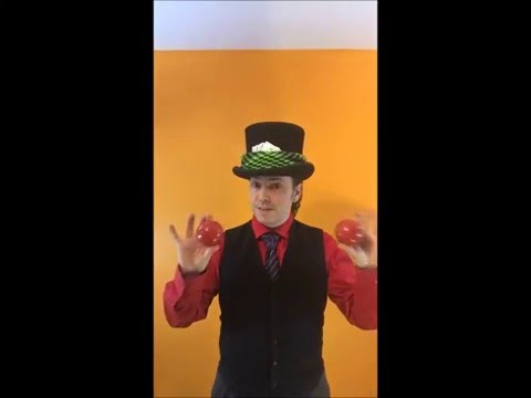 Juggling School Lesson & Tutorial #2 Juggling Two Balls In One Hand