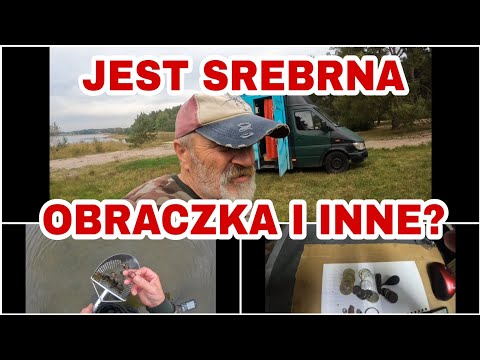 Stara srebrna obrączka i kilka innych dupereli, plaże przeszukane ale kto szuka ten znajdzie.