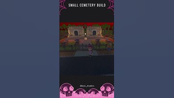 Dinkum Small Cemetery Build #Dinkum #spookyseason #shorts