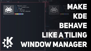 Supercharge Your KDE Plasma Experience - Making Plasma Behave Like A Tiling Window Manager!