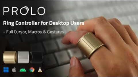 Prolo Ring: Full Desktop Control Without a Mouse