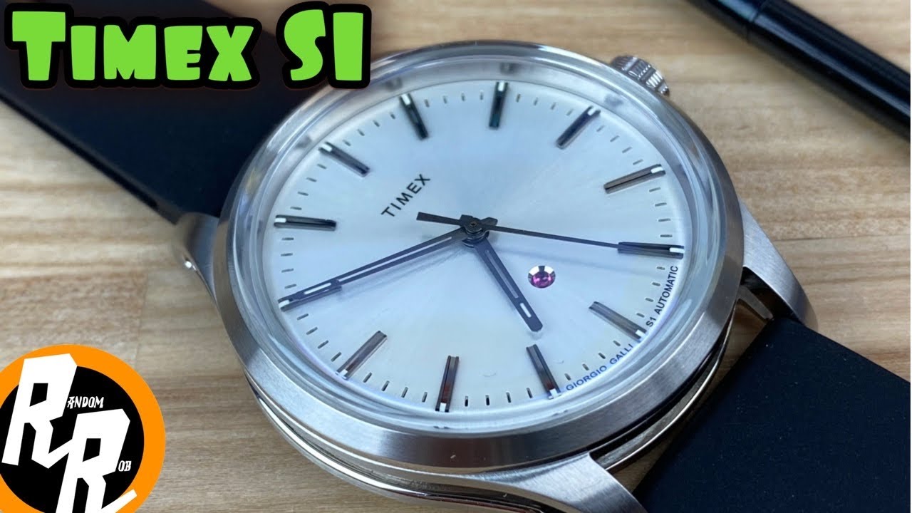 Timex S1 Giorgio Galli design - YouTube