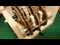 Enigma machine mechanism feat a double step