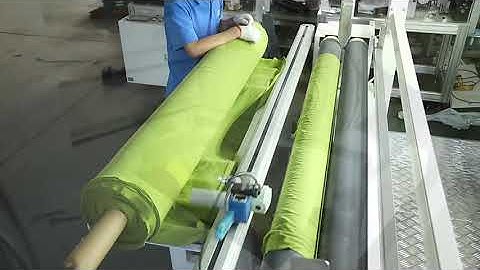 Open-width Knitted Fabric Tensionless Inspection Machine