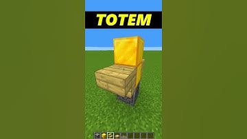 Totem Build #minecraft #minecraftshort