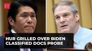 Jim Jordan grills Special Counsel Robert Hur over Biden classified documents probe conclusions