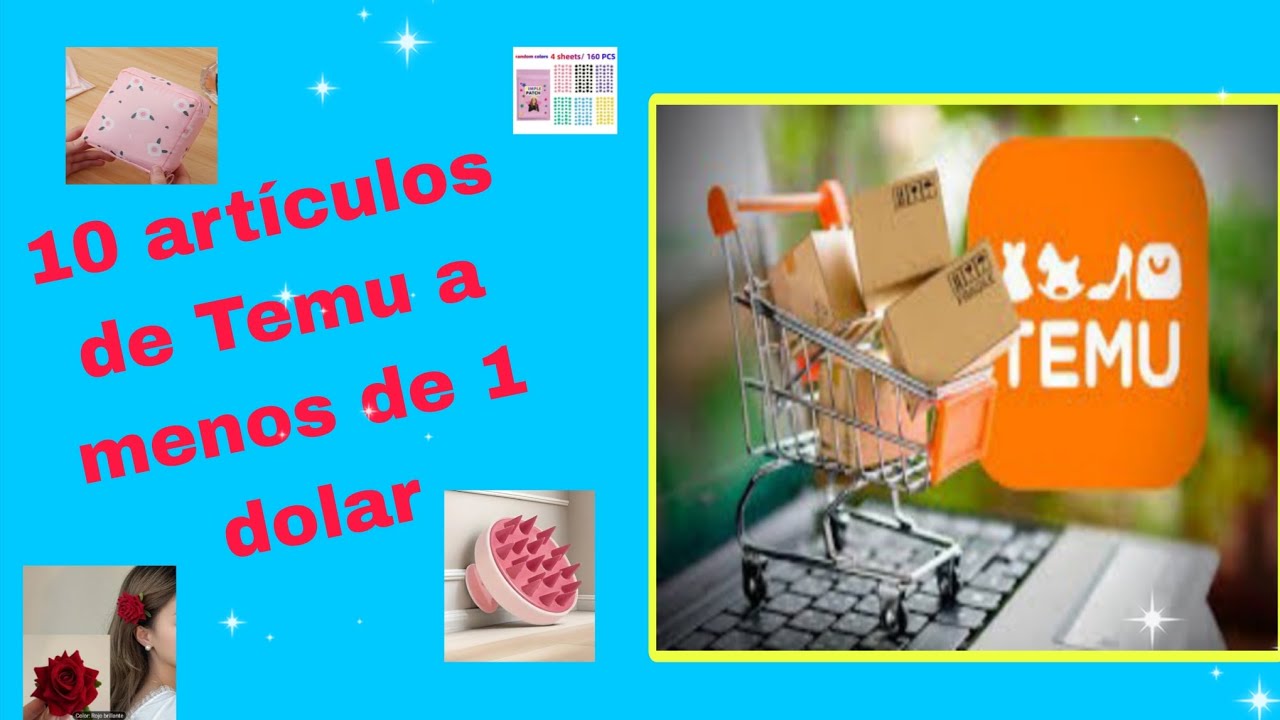 Mini HAUL de TEMU solo con articulos de 1 Dólar o menos  💵 Te encantará!!!
