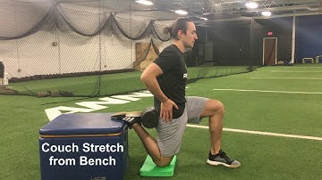 Resilient Performance - Couch Stretch from Bench